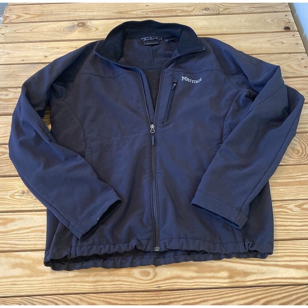 Marmot Full Zip Jacket Size Large Men’s Black